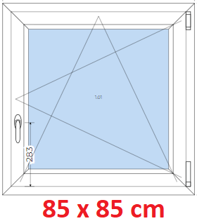 Plastov okno 85x85 cm, otevrav a sklopn, Soft
Kliknutm zobrazte detail obrzku.
