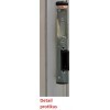 Vchodové dveře plastové Soft 3/3 sklo Čiré zlatý dub/bílá 100x210 cm, levé (Obr. 6)