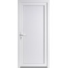 Lacn vchodov dvere plastov Soft WDS Pln biele 88x198 cm, av (Obr. 1)