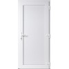 Lacn vchodov dvere plastov Soft WDS Pln biele 88x198 cm, prav (Obr. 0)