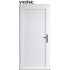 Lacn vchodov dvere plastov Soft WDS Pln Zlat dub - biela 98x198 cm, av (Obr. 0)