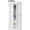 Lacn vchodov dvere plastov Soft WDS Magnus biele 98x198 cm, av (Obr. 0)