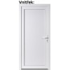Lacn vchodov dvere plastov Soft WDS Pln biele 88x198 cm, prav, otvranie VON (Obr. 0)