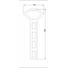 Plastov vchodov dvere Soft Annabel (Obr. 0)