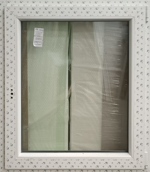 Výprodej oken a dveří! Plastové okno Soft 80x97cm, Bílá/Bílá, OS, Pravé - k dispozici 4 kusy