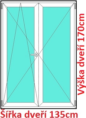 Dvojkrdlov balknov dvere 135x170 cm, otvrav a sklopn, Soft
Kliknutm zobrazte detail obrzku.
