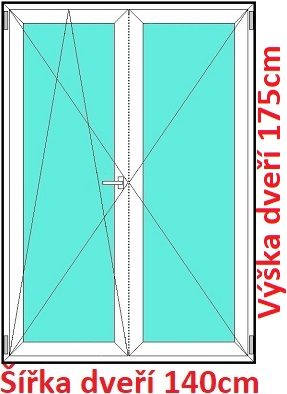 Dvojkrdlov balknov dvere 140x175 cm, otvrav a sklopn, Soft
Kliknutm zobrazte detail obrzku.
