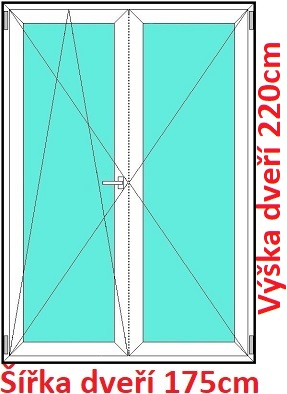 Dvojkrdlov balknov dvere 175x220 cm, otvrav a sklopn, Soft
Kliknutm zobrazte detail obrzku.
