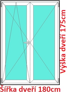 Dvojkrdlov balknov dvere 180x175 cm, otvrav a sklopn, Soft
Kliknutm zobrazte detail obrzku.