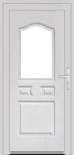 Jednokřídlé dveře Soft 3D Plastové dveře-venkovní Soft Freya