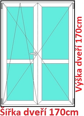 Dvojkrdlov balknov dvere s priekou 170x170 cm, otvrav a sklopn, Soft
Kliknutm zobrazte detail obrzku.