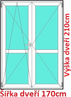 Dvojkrdlov balknov dvere s priekou 170x210 cm, otvrav a sklopn, Soft
Kliknutm zobrazte detail obrzku.