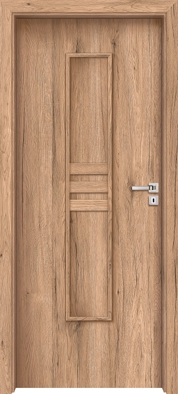 Levné dveře INVADO - AKCE Levné Interiérové dveře INVADO Nida 1 - komplet dveře+zárubeň + kování