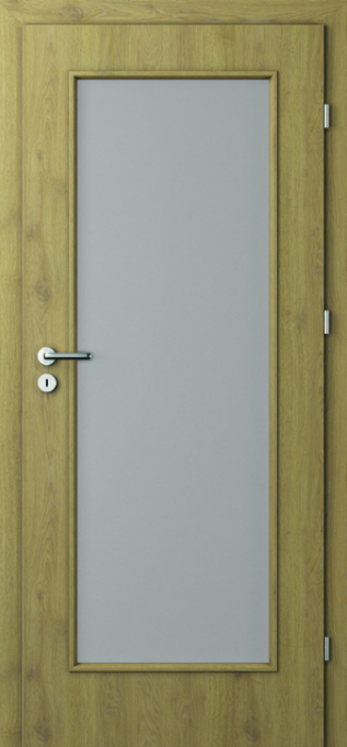 Levné dveře PORTA+VERTE - AKCE Levné Interiérové dveře PORTA Klasik CPL 1.4 - komplet dveře+zárubeň + kování