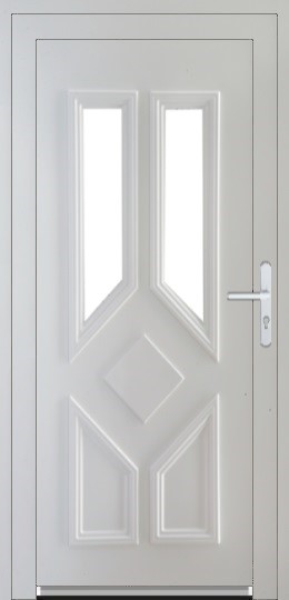Jednokřídlé dveře Soft 3D Vchodové plastové dveře Soft Nora