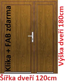 Dvojkrdlov vchodov dvere plastov pln Soft Emily 120x180 cm - Akce!
Kliknutm zobrazte detail obrzku.