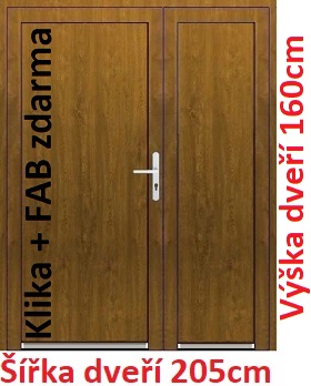 Dvojkrdlov vchodov dvere plastov pln Soft Emily 205x160 cm - Akce!
Kliknutm zobrazte detail obrzku.