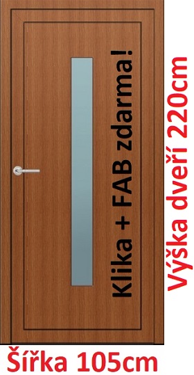 Vchodov plastov dvere Soft Hana 105x220 cm - Akce!
Kliknutm zobrazte detail obrzku.