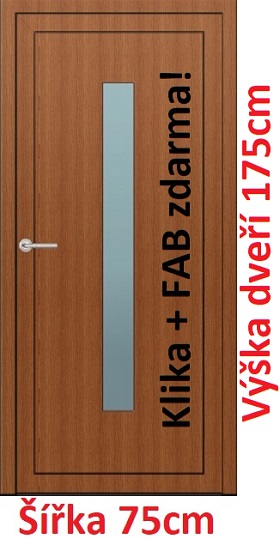 Vchodov plastov dvere Soft Hana 75x175 cm - Akce!
Kliknutm zobrazte detail obrzku.