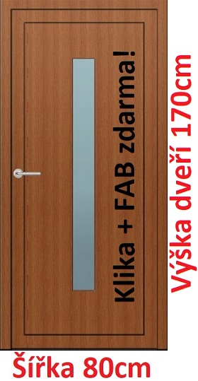 Vchodov plastov dvere Soft Hana 80x170 cm - Akce!
Kliknutm zobrazte detail obrzku.