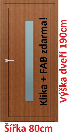 Vchodov plastov dvere Soft Hana 80x190 cm - Akce!
Kliknutm zobrazte detail obrzku.