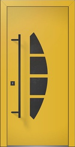 Vchodové hliníkové dveře Hliníkové vchodové dveře SOFT 116