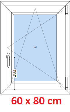 Plastov okno 60x80 cm, otevrav a sklopn, Soft
Kliknutm zobrazte detail obrzku.