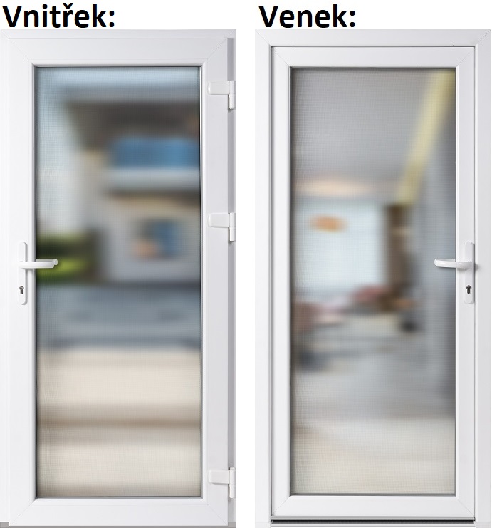 Lacn vchodov dvere plastov Soft WDS 3/3 sklo Krizet biele 88x198 cm, prav
Kliknutm zobrazte detail obrzku.
